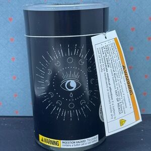 Extra tall Mystical Black heat activated color changing candle New